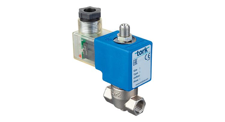 SS1015 SERİSİ TORK PASLANMAZ NORMALDE KAPALI 3 YOLLU SOLENOİD VALFLER